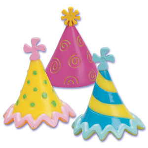 Birthday Hat Toppers